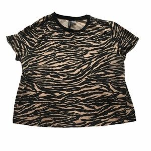 Tiger Print Tee